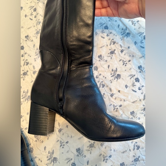 INC International Concepts Black Heeled Boots - Picture 6 of 11